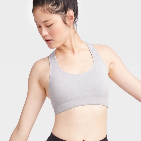 Women's Medium Support Seamless Racerback Bra - All in Motion™ Sz XXL - Picture 1 of 5